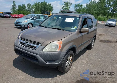 2003 Honda Cr-V Ex из США, поврежденный, VIN SHSRD78863U126375